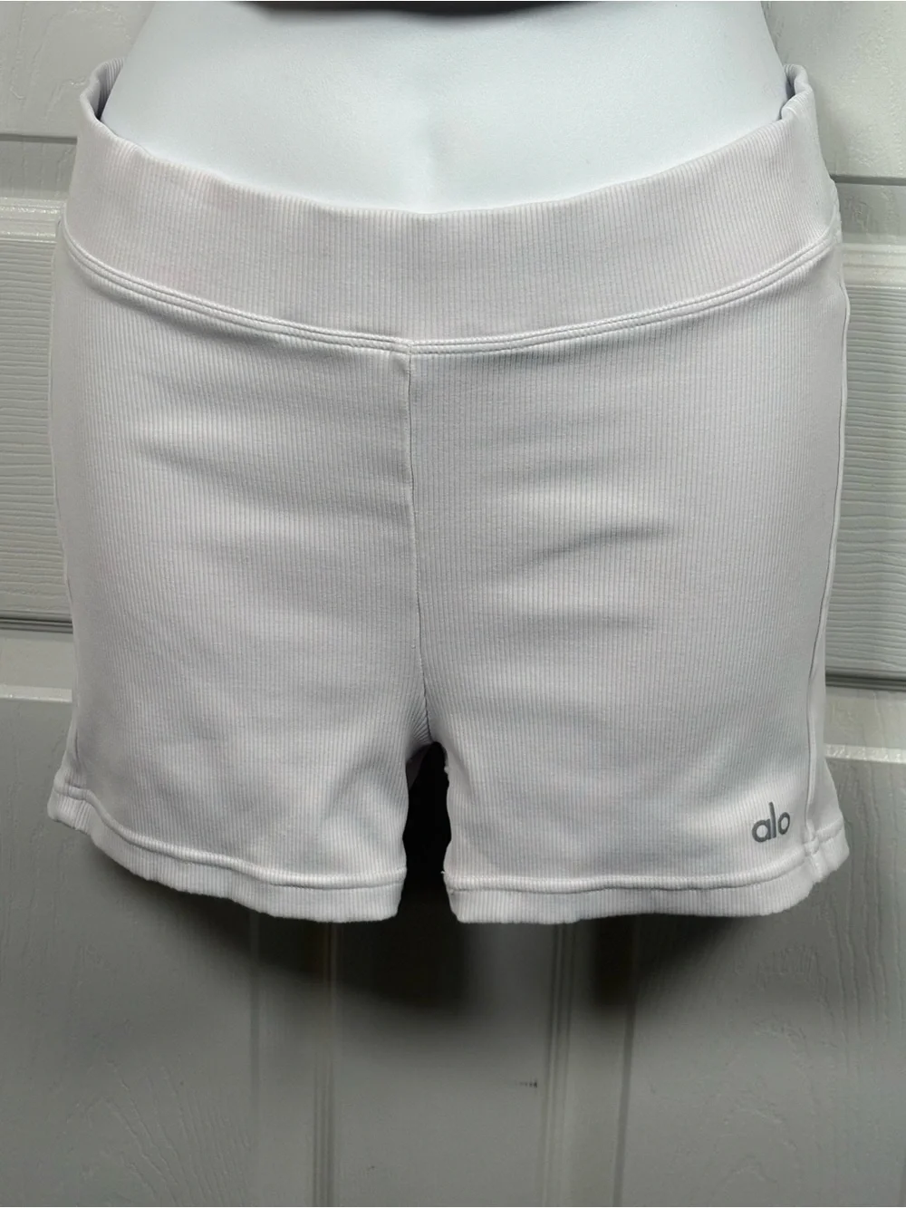 Alo Yoga Goddess Ribbed Bandeau Set White Size Medium A206